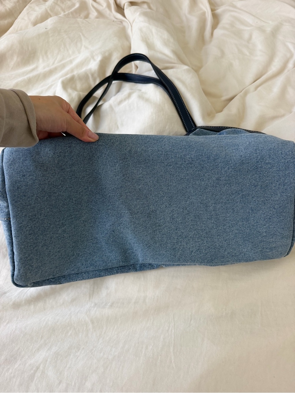 Parke X SCL Denim Tote - Picture 6 of 8
